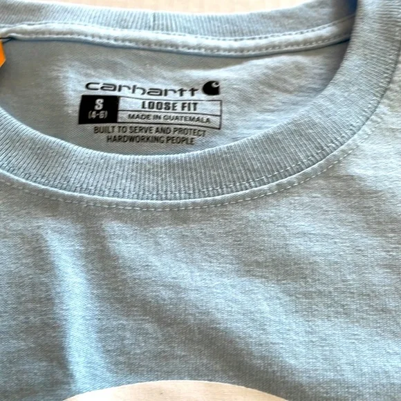 Carhartt Women S heavy weight, short sleeve, faded C graphic T-shirt, New W Tags - Picture 4 of 9